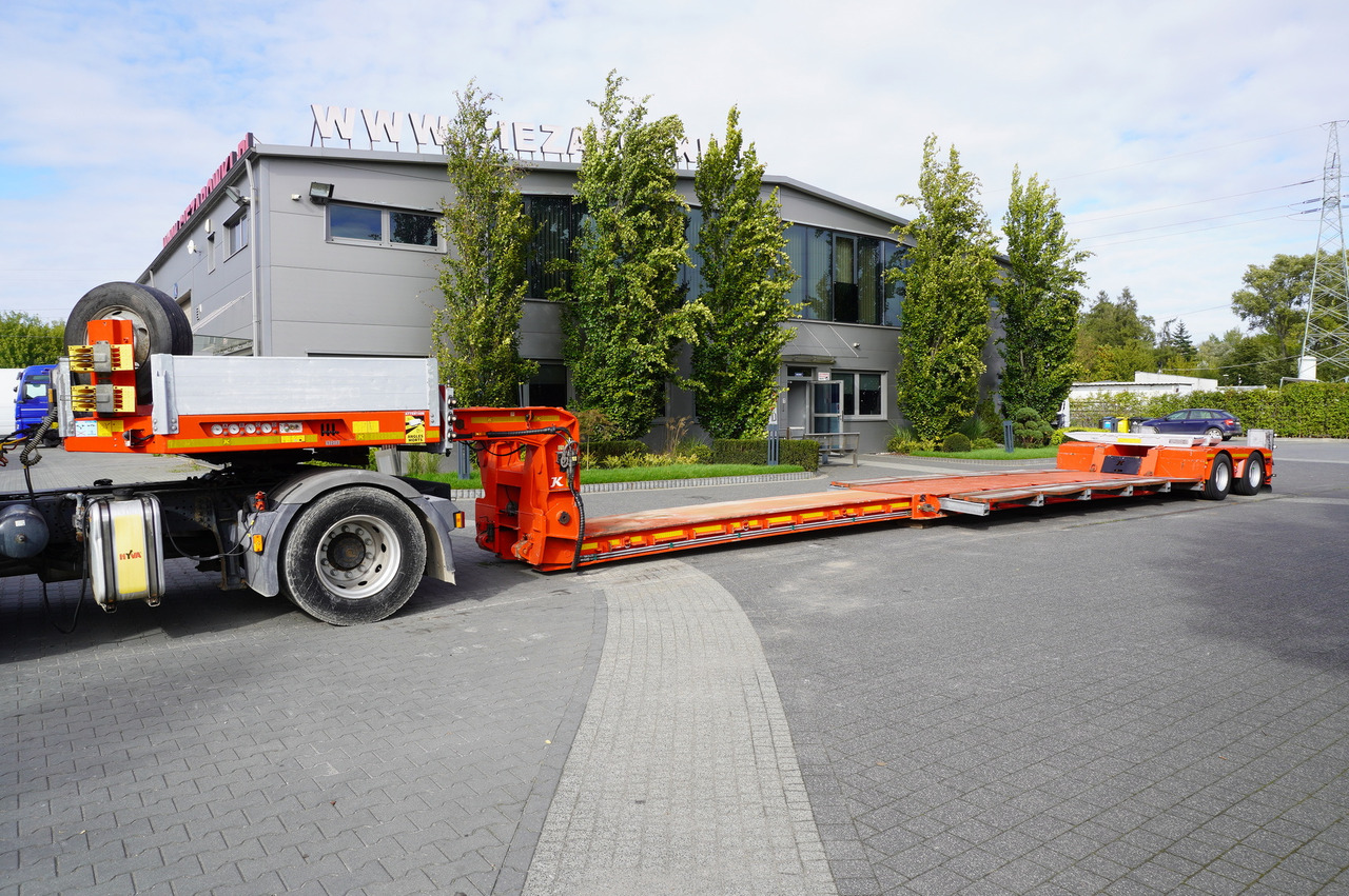KÄSSBOHRER LB2 TIEF-BETT low loader semi-trailer / 16.5 m / Extendable semi-trailer / steered axles / 2 units - סמיטריילר עם מטען נמוך: תמונה 3 KÄSSBOHRER LB2 TIEF-BETT low loader semi-trailer / 16.5 m / Extendable semi-trailer / steered axles / 2 units - סמיטריילר עם מטען נמוך: תמונה 3