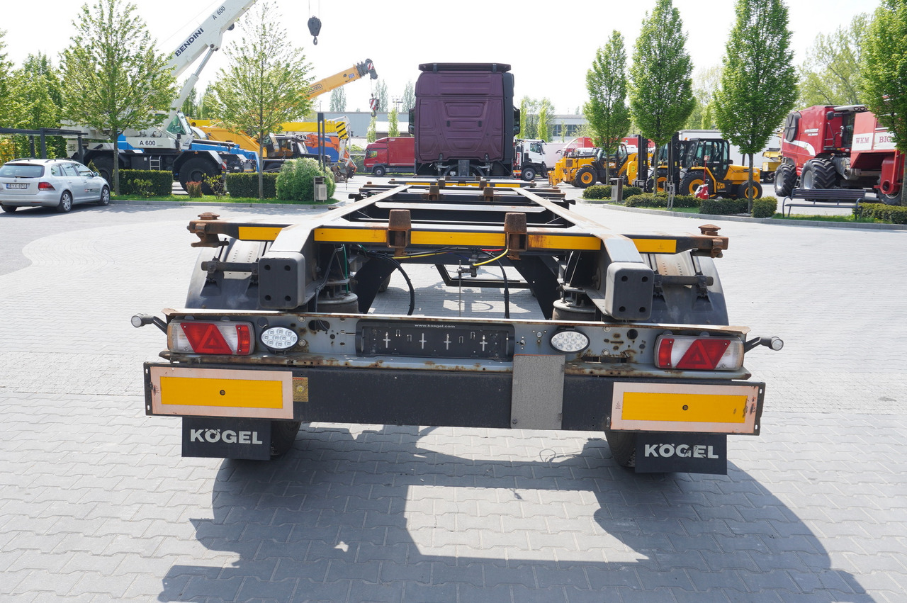 KOGEL AWE 18, two-axle, BDF, 7.5m chassis , air suspension, SAF axles - קרון נגרר שלדה: תמונה 5 KOGEL AWE 18, two-axle, BDF, 7.5m chassis , air suspension, SAF axles - קרון נגרר שלדה: תמונה 5