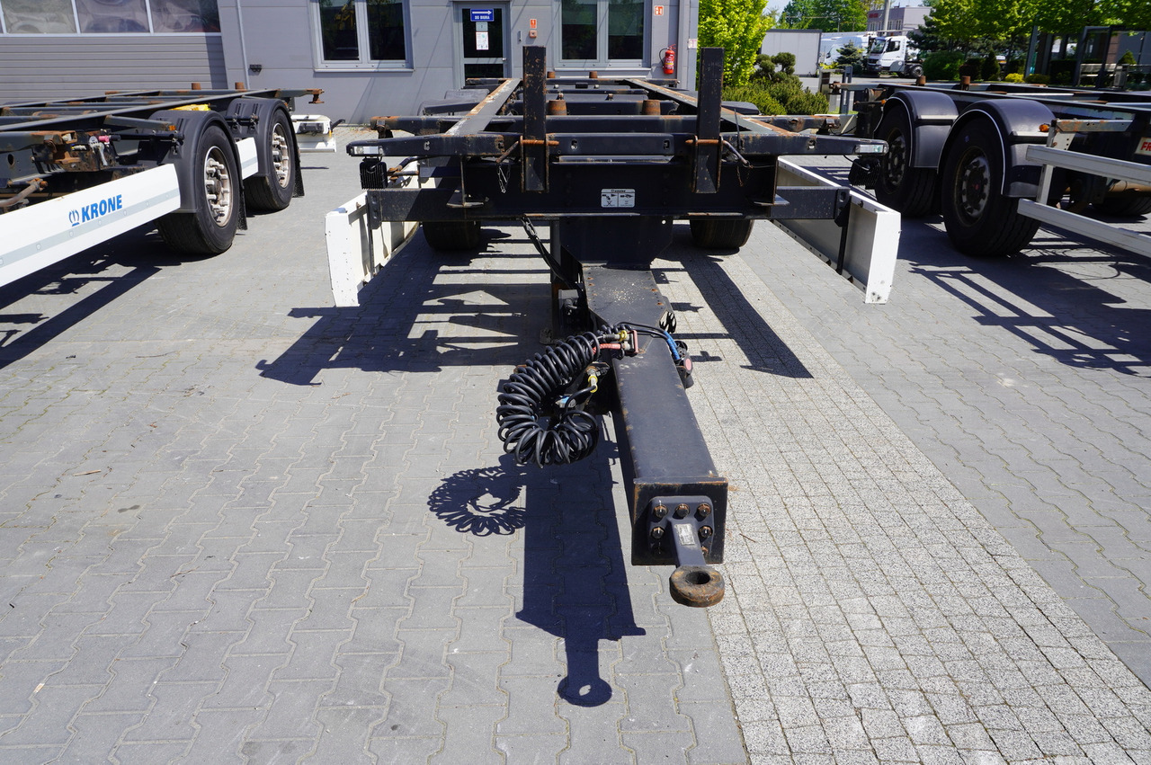 KRONE BDF / 18 t - קרון נגרר שלדה: תמונה 2 KRONE BDF / 18 t - קרון נגרר שלדה: תמונה 2