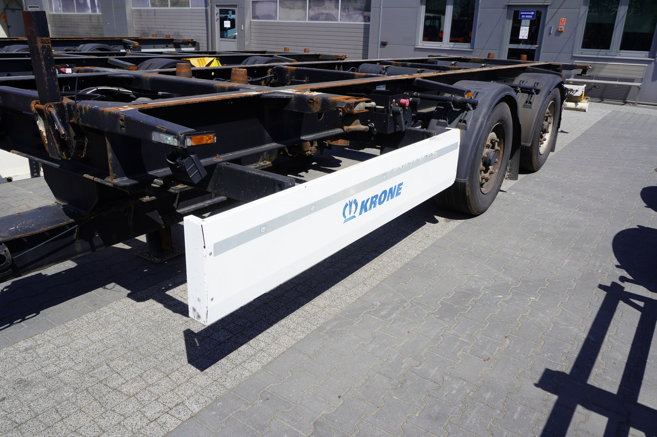 KRONE BDF / 18 t - קרון נגרר שלדה: תמונה 4 KRONE BDF / 18 t - קרון נגרר שלדה: תמונה 4