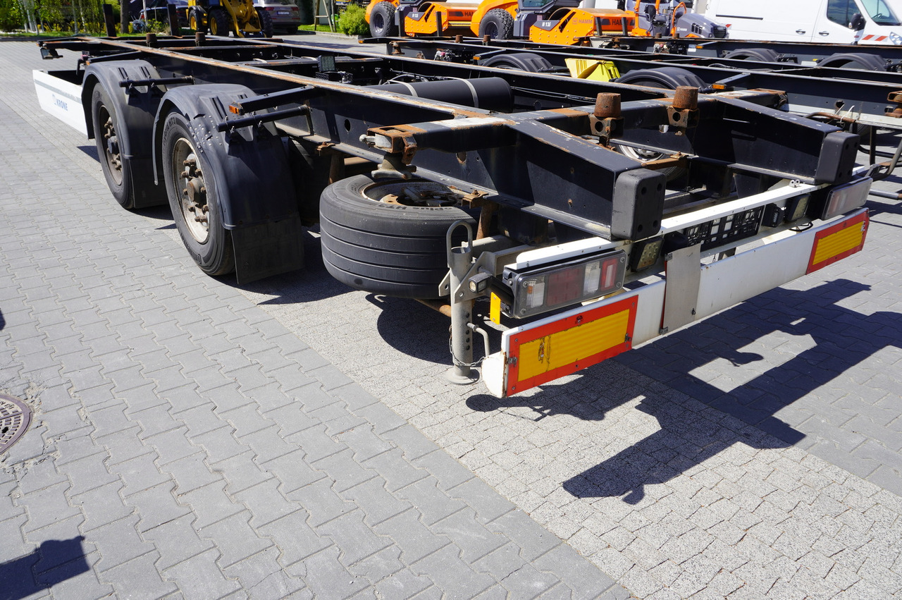 KRONE BDF / 18 t - קרון נגרר שלדה: תמונה 5 KRONE BDF / 18 t - קרון נגרר שלדה: תמונה 5