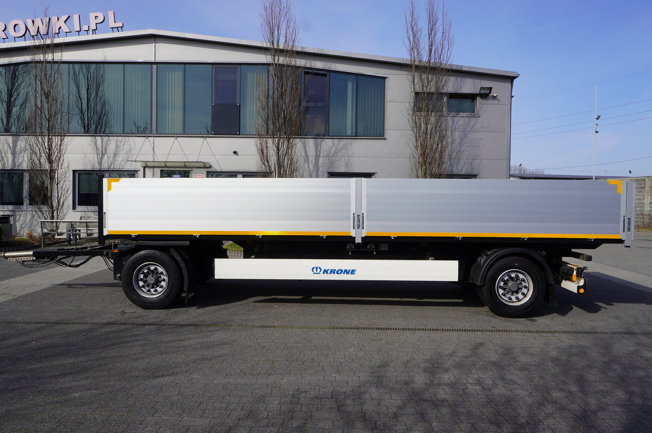 KRONE Construction trailer / Flatbed 18 pallets / NEW year 2024 - קרון נגרר צד נופל/ שטוח: תמונה 3 KRONE Construction trailer / Flatbed 18 pallets / NEW year 2024 - קרון נגרר צד נופל/ שטוח: תמונה 3