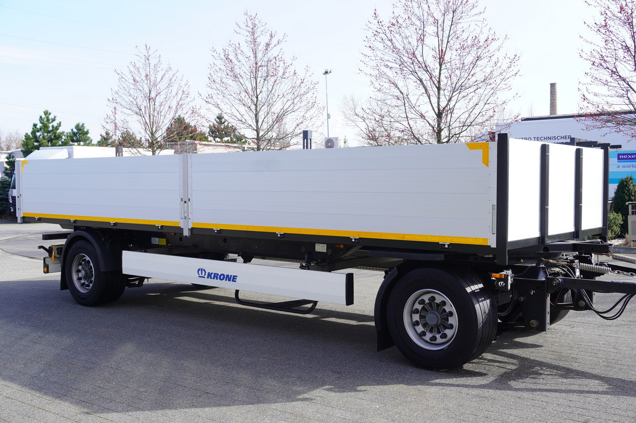 KRONE Construction trailer / Flatbed 18 pallets / NEW year 2024 - קרון נגרר צד נופל/ שטוח: תמונה 2 KRONE Construction trailer / Flatbed 18 pallets / NEW year 2024 - קרון נגרר צד נופל/ שטוח: תמונה 2