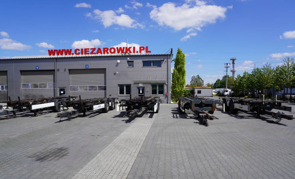 KRONE Trailer Krone BDF / 18 t - קרון נגרר מוביל מכולות/ החלפת גוף: תמונה 3 KRONE Trailer Krone BDF / 18 t - קרון נגרר מוביל מכולות/ החלפת גוף: תמונה 3