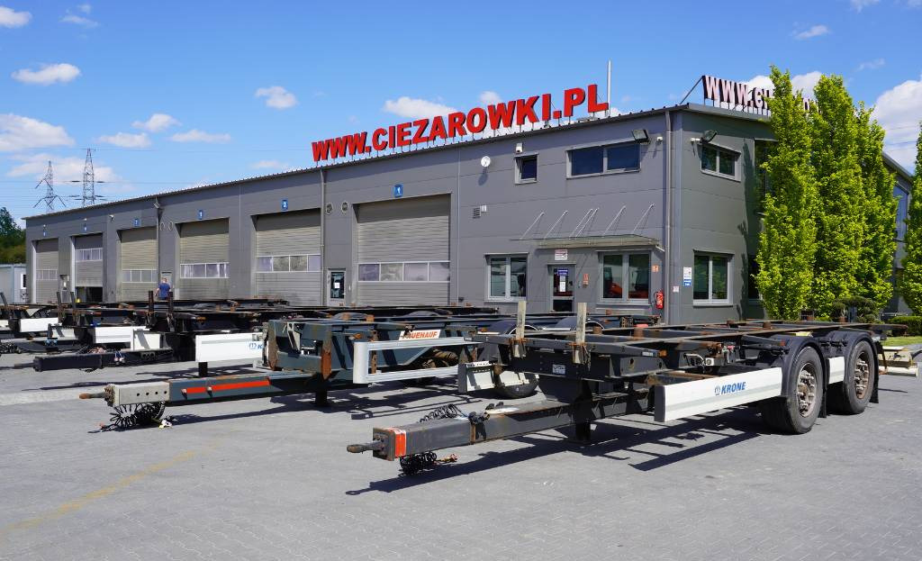 KRONE Trailer Krone BDF / 18 t - קרון נגרר מוביל מכולות/ החלפת גוף: תמונה 1 KRONE Trailer Krone BDF / 18 t - קרון נגרר מוביל מכולות/ החלפת גוף: תמונה 1