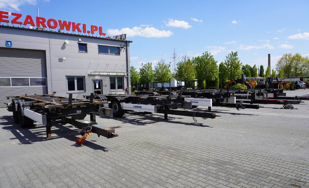 KRONE Trailer Krone BDF / 18 t - קרון נגרר מוביל מכולות/ החלפת גוף: תמונה 4 KRONE Trailer Krone BDF / 18 t - קרון נגרר מוביל מכולות/ החלפת גוף: תמונה 4