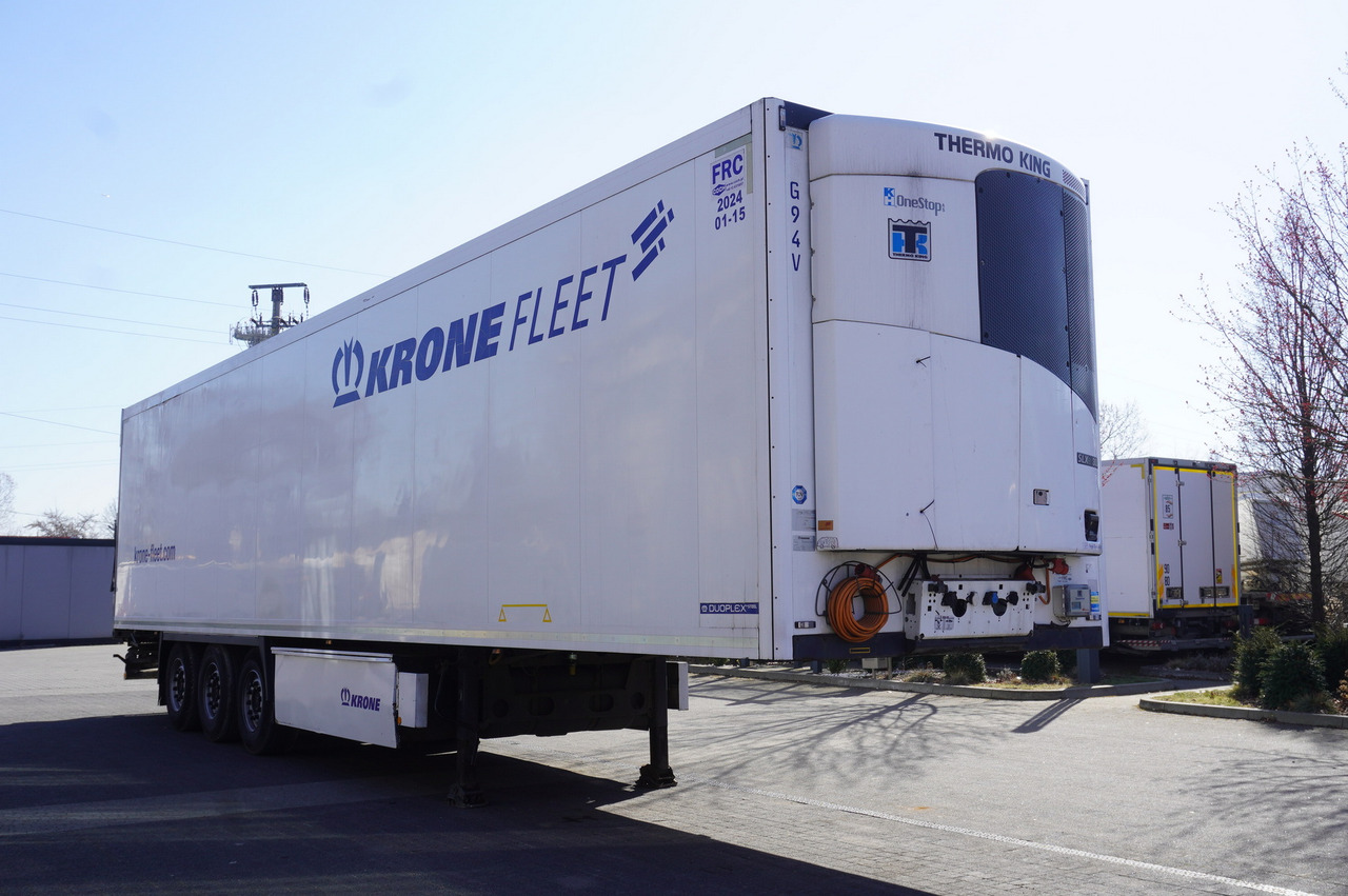 KRONE refrigerated semi-trailer / Thermoking SLXE 300 / 30 tons load capacity - סמיטריילר עם קירור: תמונה 1 KRONE refrigerated semi-trailer / Thermoking SLXE 300 / 30 tons load capacity - סמיטריילר עם קירור: תמונה 1
