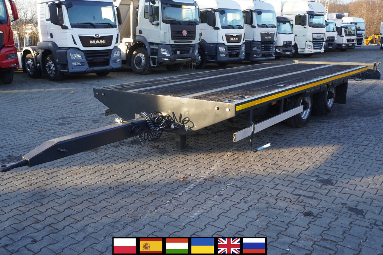MAC Flatbed Trailer - קרון נגרר צד נופל/ שטוח: תמונה 1 MAC Flatbed Trailer - קרון נגרר צד נופל/ שטוח: תמונה 1