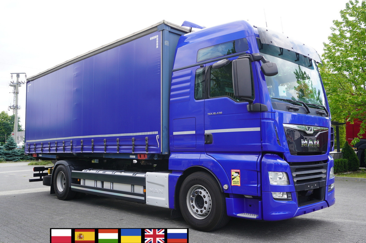 MAN MAN TGX 18.430 / Curtainsider 18 EPAL / Sleeper cab / 2021 / 4 units - מוביל מכולות/ משאית החלפת גוף: תמונה 1 MAN MAN TGX 18.430 / Curtainsider 18 EPAL / Sleeper cab / 2021 / 4 units - מוביל מכולות/ משאית החלפת גוף: תמונה 1