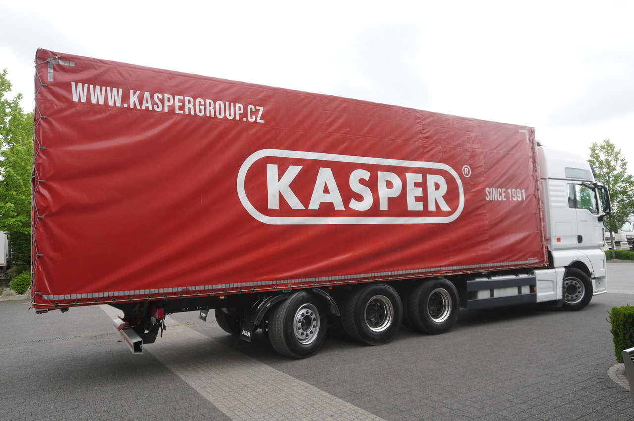 MAN MAN TGX 35.580 E6 8x4 /4 / 23 EPAL tarp superstructure / 4th axle steered - משאית וילונות צד: תמונה 5 MAN MAN TGX 35.580 E6 8x4 /4 / 23 EPAL tarp superstructure / 4th axle steered - משאית וילונות צד: תמונה 5