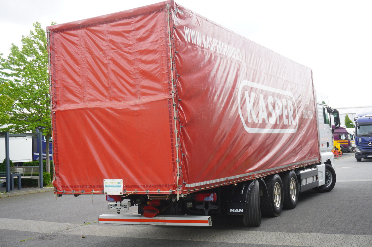 MAN MAN TGX 35.580 E6 8x4 /4 / 23 EPAL tarp superstructure / 4th axle steered - משאית וילונות צד: תמונה 4 MAN MAN TGX 35.580 E6 8x4 /4 / 23 EPAL tarp superstructure / 4th axle steered - משאית וילונות צד: תמונה 4