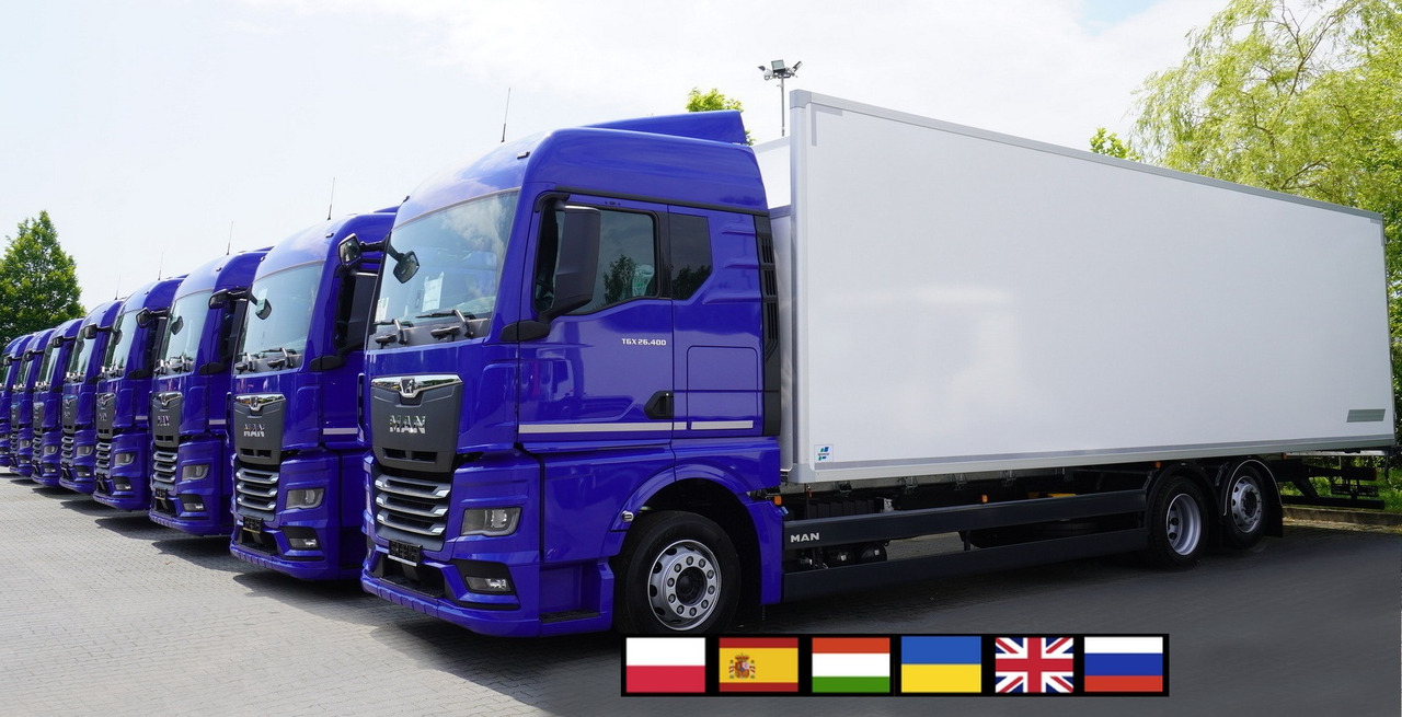 MAN New MAN TGX 26.400 / NEW IGLOOCAR refrigerator 23 pallets / 6×2 / 2024 / 10 units - משאית איזותרמית: תמונה 1 MAN New MAN TGX 26.400 / NEW IGLOOCAR refrigerator 23 pallets / 6×2 / 2024 / 10 units - משאית איזותרמית: תמונה 1