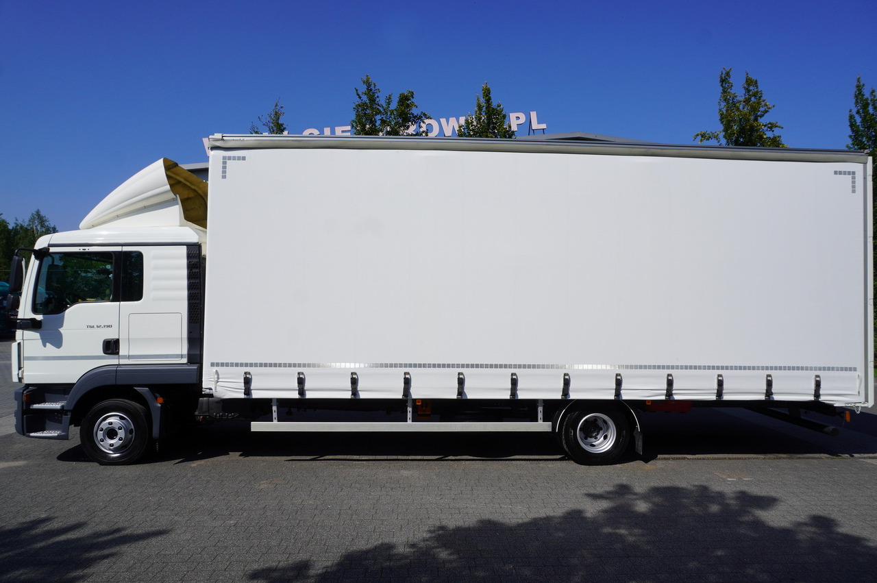 MAN TGL 12.190 / Curtainsider 19 EPAL / Sleeper cab - משאית וילונות צד: תמונה 2 MAN TGL 12.190 / Curtainsider 19 EPAL / Sleeper cab - משאית וילונות צד: תמונה 2