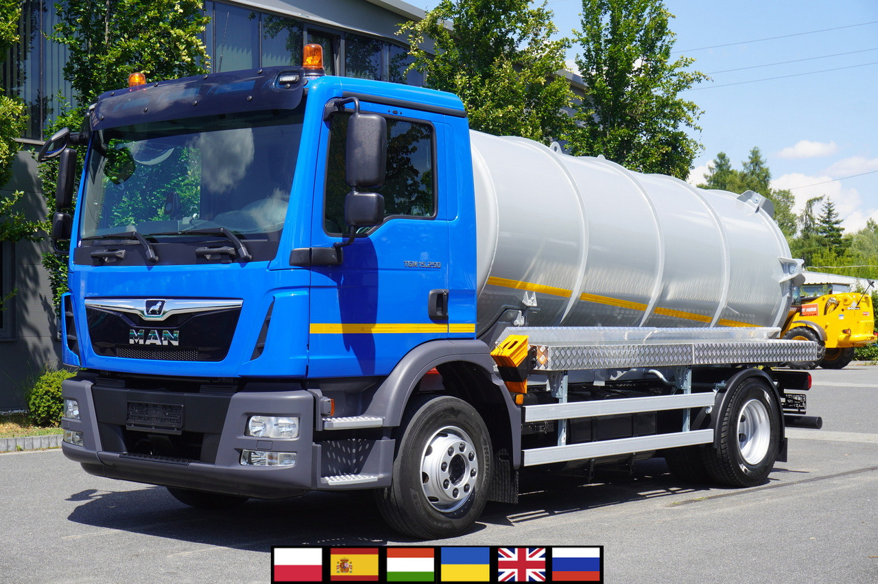 MAN TGM 15.250 / NEW septic tank (07/2025) superstructure 8000 l / 160 tho. km! - משאית מכל: תמונה 1 MAN TGM 15.250 / NEW septic tank (07/2025) superstructure 8000 l / 160 tho. km! - משאית מכל: תמונה 1