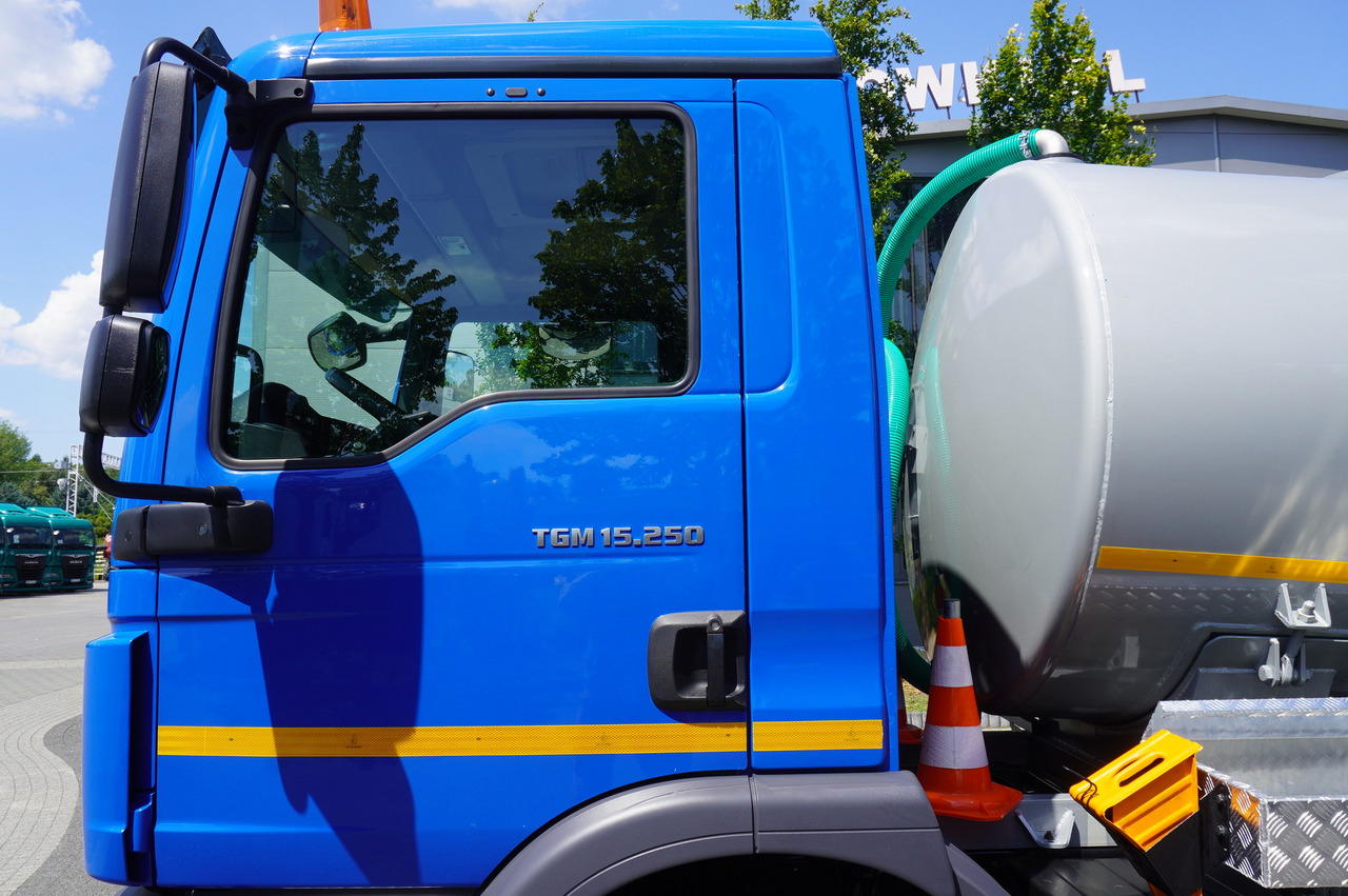 מכל תערובת MAN TGM 15.250 / NEW septic tank (07/2025) superstructure 8000 l / 160 tho. km!: תמונה 18