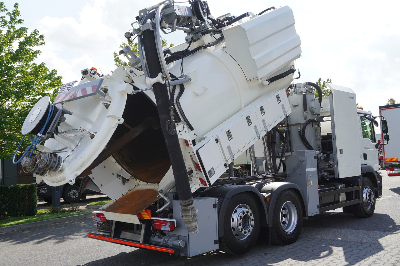 MAN TGM 26.340 E6 / RIVARD sewage cleaner 11.8 m3 / 170 tho. km / steered axle - משאית ואקום: תמונה 3 MAN TGM 26.340 E6 / RIVARD sewage cleaner 11.8 m3 / 170 tho. km / steered axle - משאית ואקום: תמונה 3