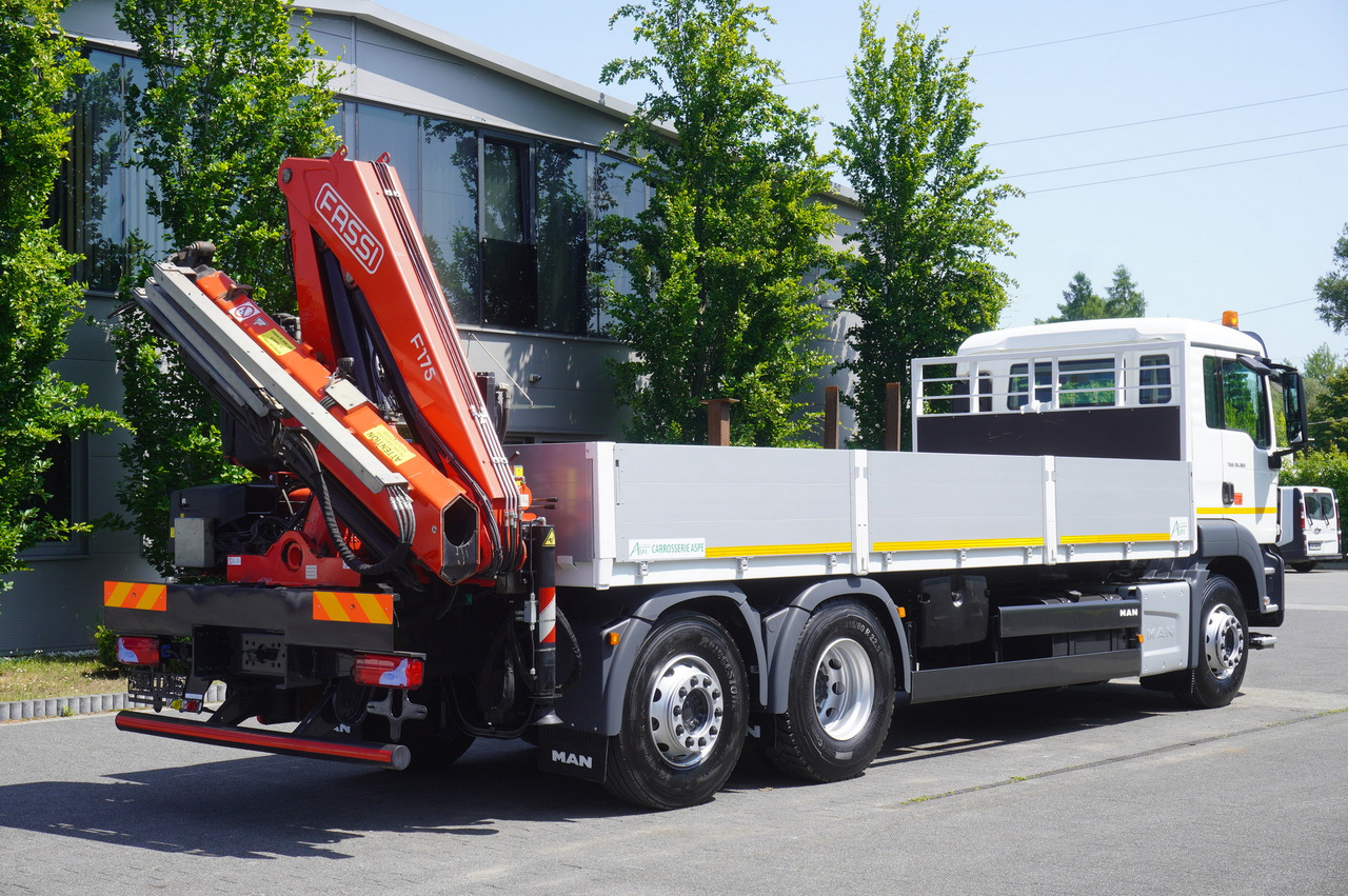 MAN TGS 26.360 Flatbed / Fassi F175 7.7 T / steered 3rd axle - משאית מנוף: תמונה 5 MAN TGS 26.360 Flatbed / Fassi F175 7.7 T / steered 3rd axle - משאית מנוף: תמונה 5
