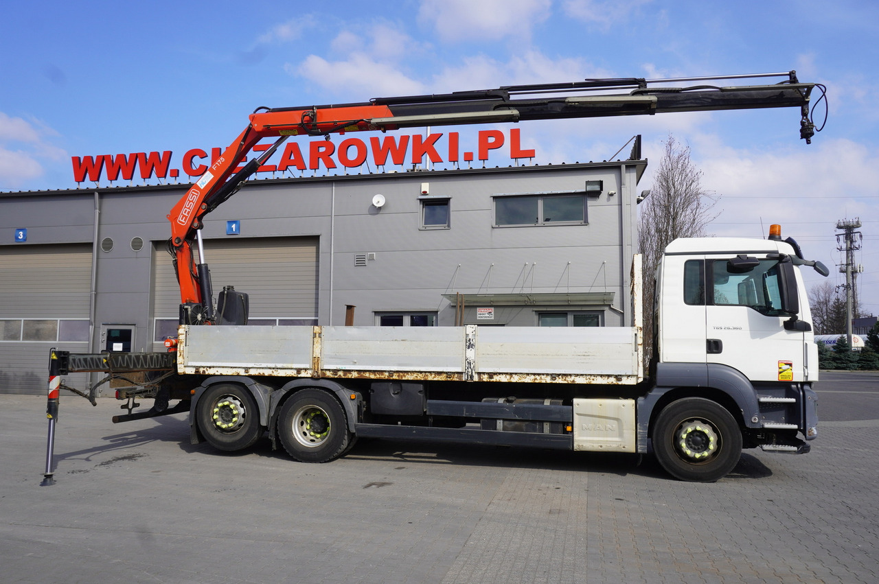 MAN TGS 26.360 Flatbed / Fassi F175 7.7 T / steered 3rd axle - משאית מנוף: תמונה 4 MAN TGS 26.360 Flatbed / Fassi F175 7.7 T / steered 3rd axle - משאית מנוף: תמונה 4