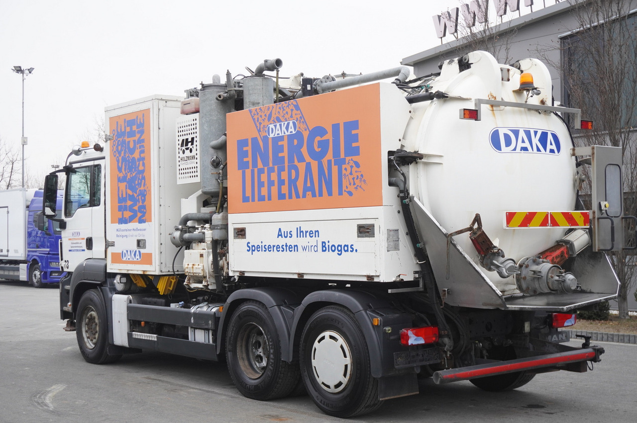 MAN TGS 26.360 / Holzmann Fahrzeugbau HBS 28/120.00 kitchen waste vehicle / Euro 5 - משאית אשפה: תמונה 3 MAN TGS 26.360 / Holzmann Fahrzeugbau HBS 28/120.00 kitchen waste vehicle / Euro 5 - משאית אשפה: תמונה 3