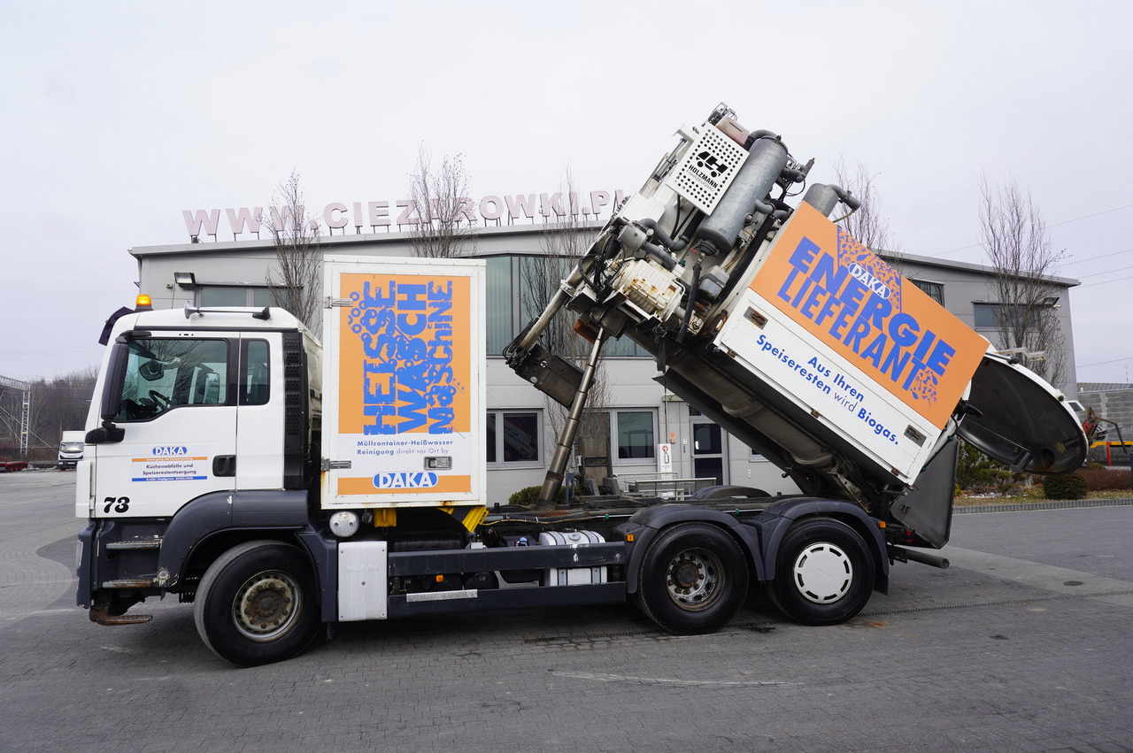 MAN TGS 26.360 / Holzmann Fahrzeugbau HBS 28/120.00 kitchen waste vehicle / Euro 5 - משאית אשפה: תמונה 2 MAN TGS 26.360 / Holzmann Fahrzeugbau HBS 28/120.00 kitchen waste vehicle / Euro 5 - משאית אשפה: תמונה 2