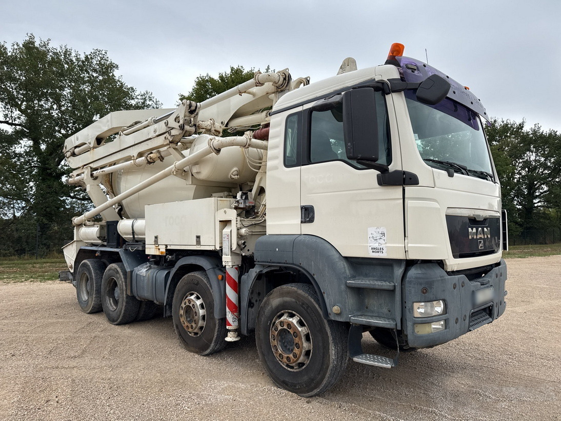 MAN TGS 32.400 8x4 Concrete Mixer Pump truck / 426 MTH !!! / 18 meters - משאית משאבת בטון: תמונה 4 MAN TGS 32.400 8x4 Concrete Mixer Pump truck / 426 MTH !!! / 18 meters - משאית משאבת בטון: תמונה 4