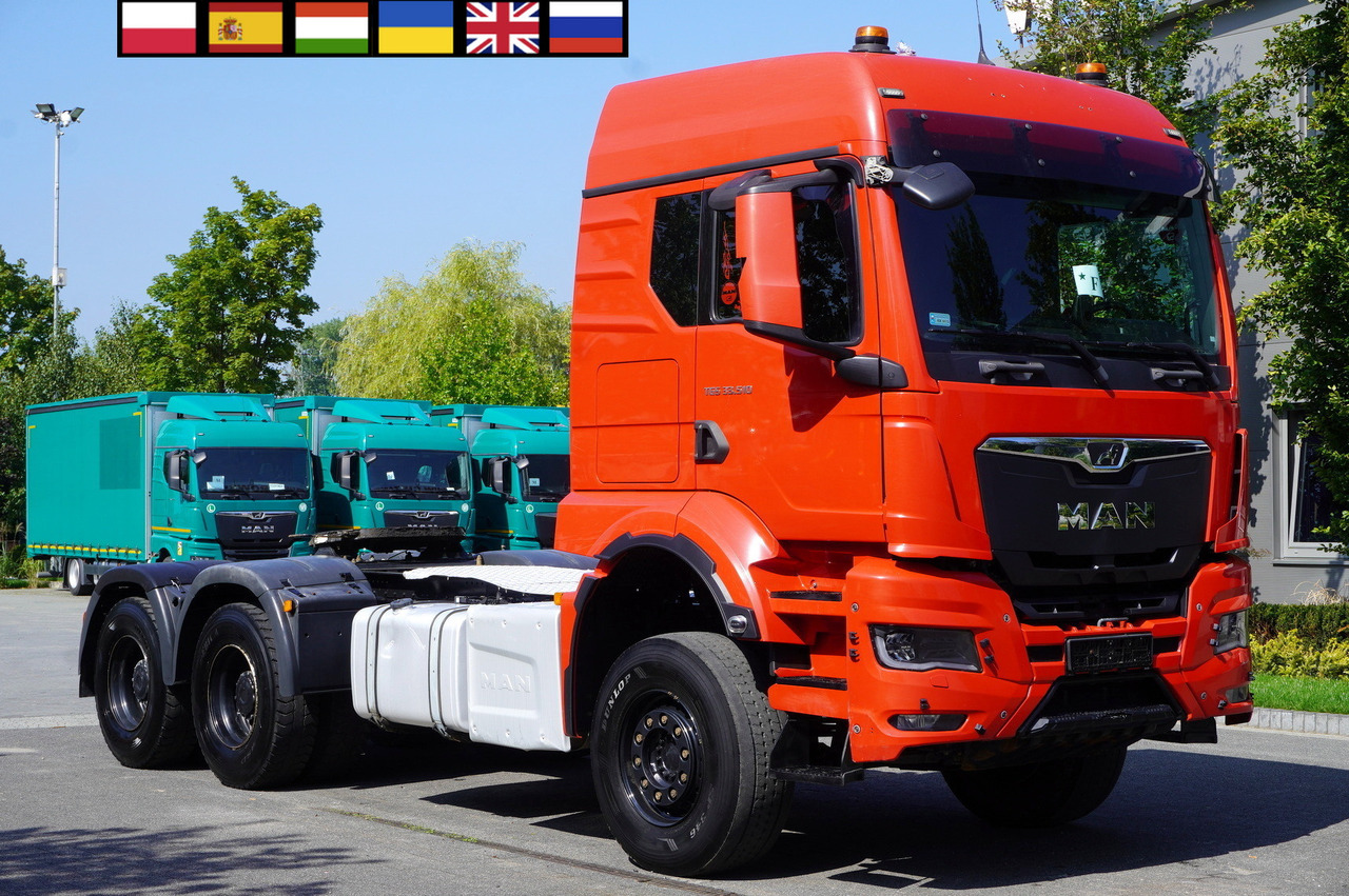 MAN TGS 33.510 tractor unit / 6x4 / Sleeper cab - יחידת טרקטור: תמונה 1 MAN TGS 33.510 tractor unit / 6x4 / Sleeper cab - יחידת טרקטור: תמונה 1