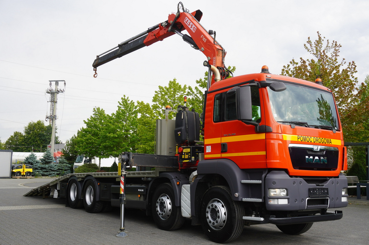 MAN TGS 35.360 E5 8x2 / FASSI F165 / 5.4 T cap. / 8.25 m reach - משאית גרירה: תמונה 2 MAN TGS 35.360 E5 8x2 / FASSI F165 / 5.4 T cap. / 8.25 m reach - משאית גרירה: תמונה 2
