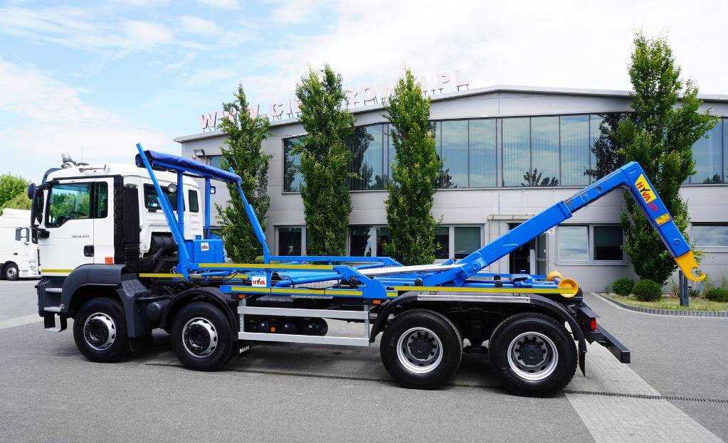 MAN TGS 35.400 8×4 HYVA LIFT 32.56 SE hooklift - משאית הרמת וו: תמונה 3 MAN TGS 35.400 8×4 HYVA LIFT 32.56 SE hooklift - משאית הרמת וו: תמונה 3