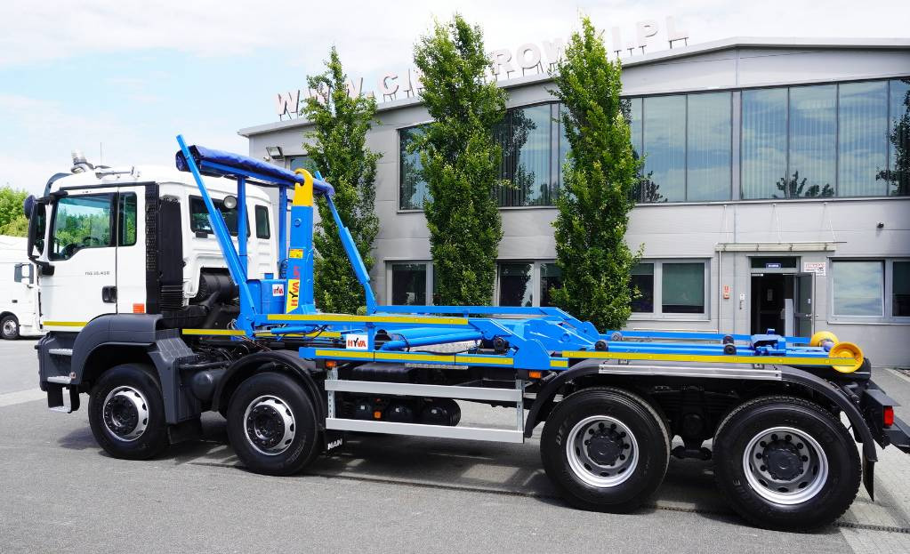 MAN TGS 35.400 8×4 HYVA LIFT 32.56 SE hooklift - משאית הרמת וו: תמונה 5 MAN TGS 35.400 8×4 HYVA LIFT 32.56 SE hooklift - משאית הרמת וו: תמונה 5