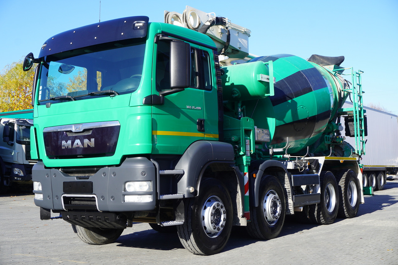 MAN TGS 35.480 8x4 Concrete Mixer Pump truck / Putzmeister M24-3 / 1600 MTH! - משאית משאבת בטון: תמונה 2 MAN TGS 35.480 8x4 Concrete Mixer Pump truck / Putzmeister M24-3 / 1600 MTH! - משאית משאבת בטון: תמונה 2