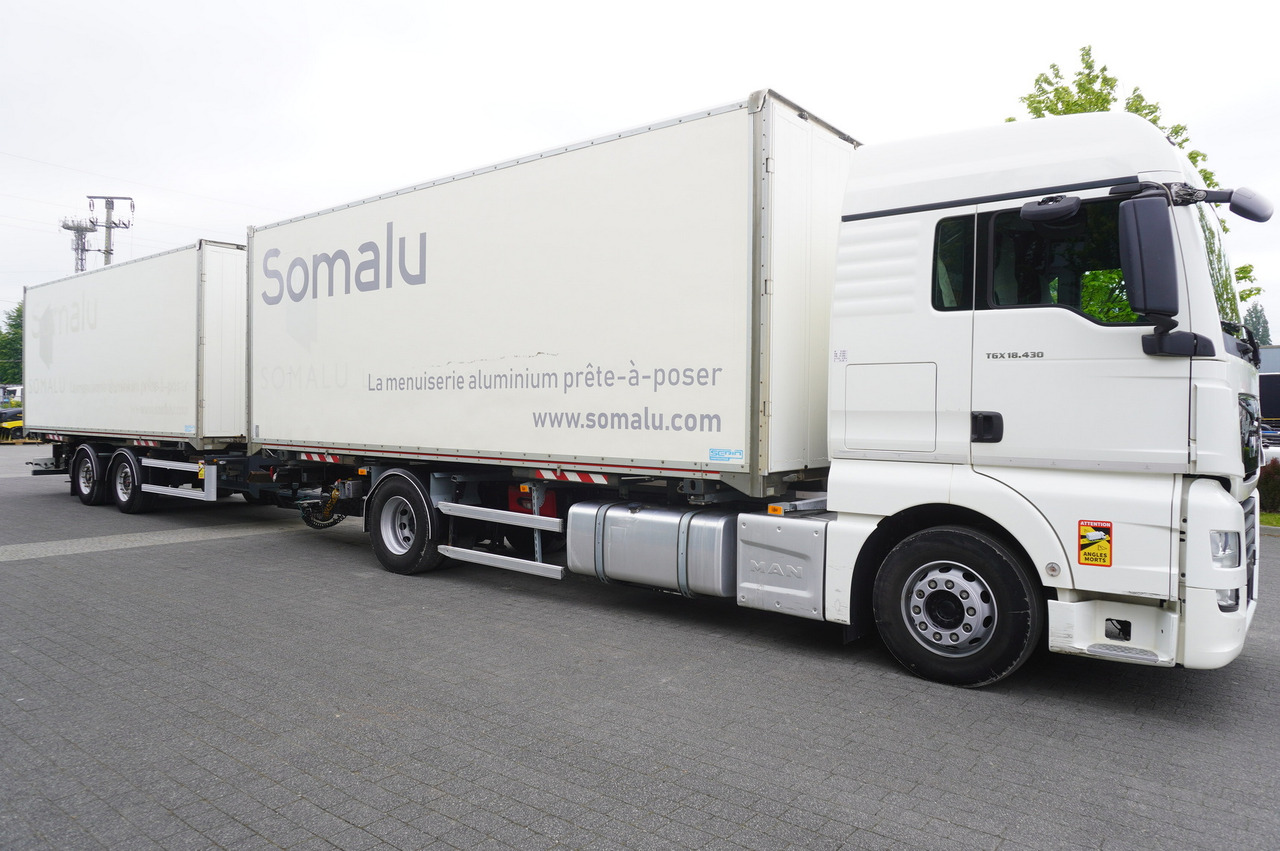 MAN TGX 18.430 / 18 EPAL box / Fruehauf 18 EPAL box trailer / 2021 - משאית תיבה: תמונה 4 MAN TGX 18.430 / 18 EPAL box / Fruehauf 18 EPAL box trailer / 2021 - משאית תיבה: תמונה 4