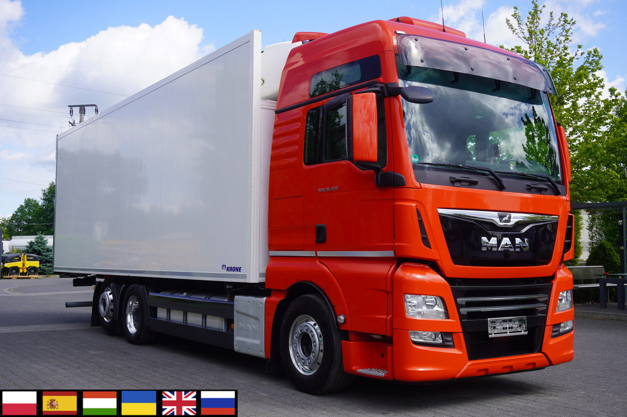 MAN TGX 26.470 / Krone refrigerator bitemperature doppelstock 20 EPAL / Carrier Supra 1250 MT - משאית קירור: תמונה 1 MAN TGX 26.470 / Krone refrigerator bitemperature doppelstock 20 EPAL / Carrier Supra 1250 MT - משאית קירור: תמונה 1