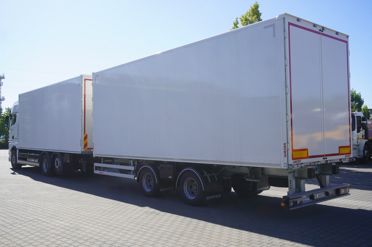 MAN TGX 26.480 6×2-2 LL CH NEW / 19 EPAL box / New Wecon walkthrough box trailer 19 EPAL / 2025.06 !!! - משאית תיבה: תמונה 3 MAN TGX 26.480 6×2-2 LL CH NEW / 19 EPAL box / New Wecon walkthrough box trailer 19 EPAL / 2025.06 !!! - משאית תיבה: תמונה 3