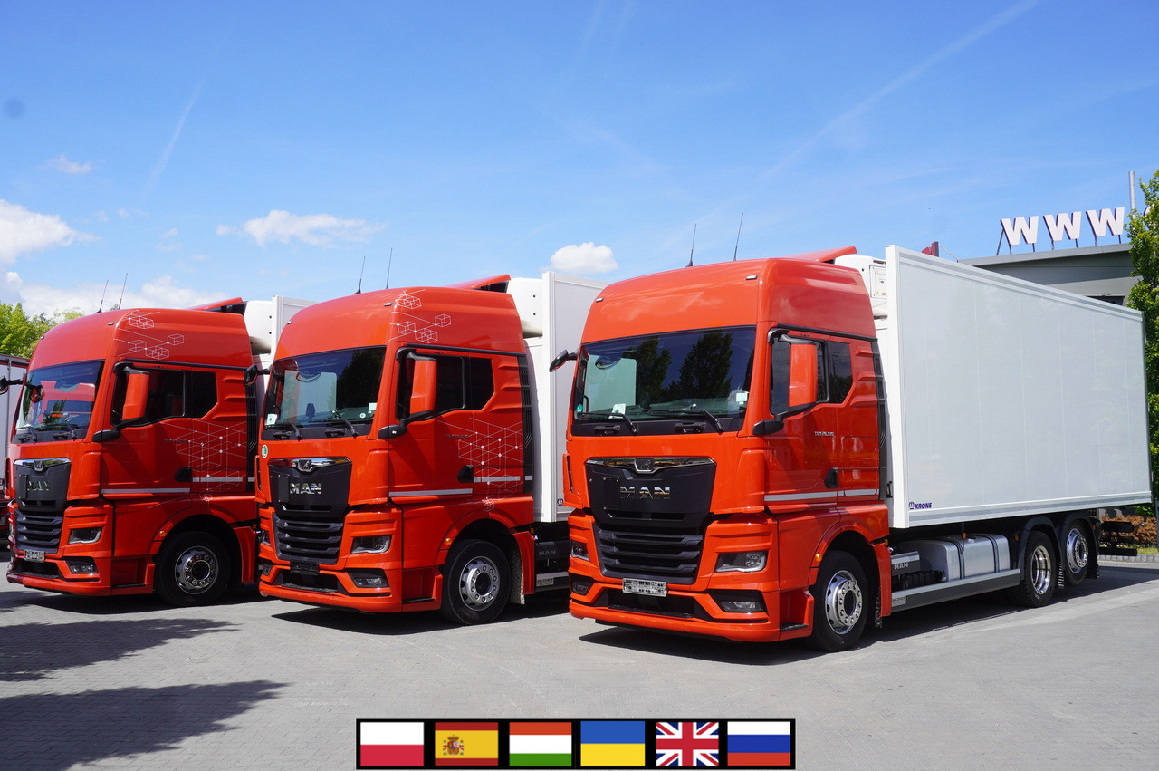 MAN TGX 26.510 / 2022 / New Krone refrigerator bitemperature / Dopplestock / 4 units - משאית קירור: תמונה 2 MAN TGX 26.510 / 2022 / New Krone refrigerator bitemperature / Dopplestock / 4 units - משאית קירור: תמונה 2