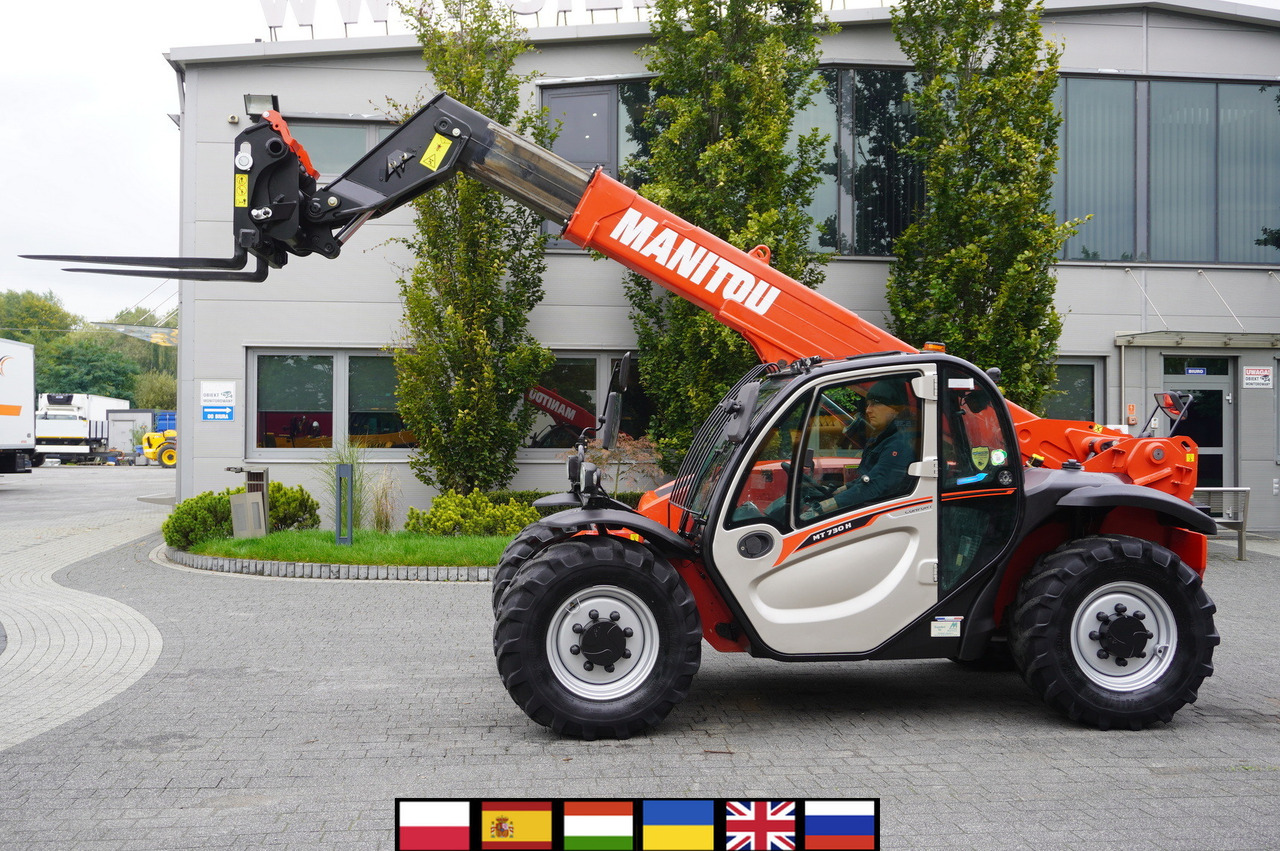 MANITOU MT 730 H / 7 m reach / 3 t / height 190 cm / 2900 MTH! / Joystick - מעמיס גלגלים טלסקופי: תמונה 1 MANITOU MT 730 H / 7 m reach / 3 t / height 190 cm / 2900 MTH! / Joystick - מעמיס גלגלים טלסקופי: תמונה 1