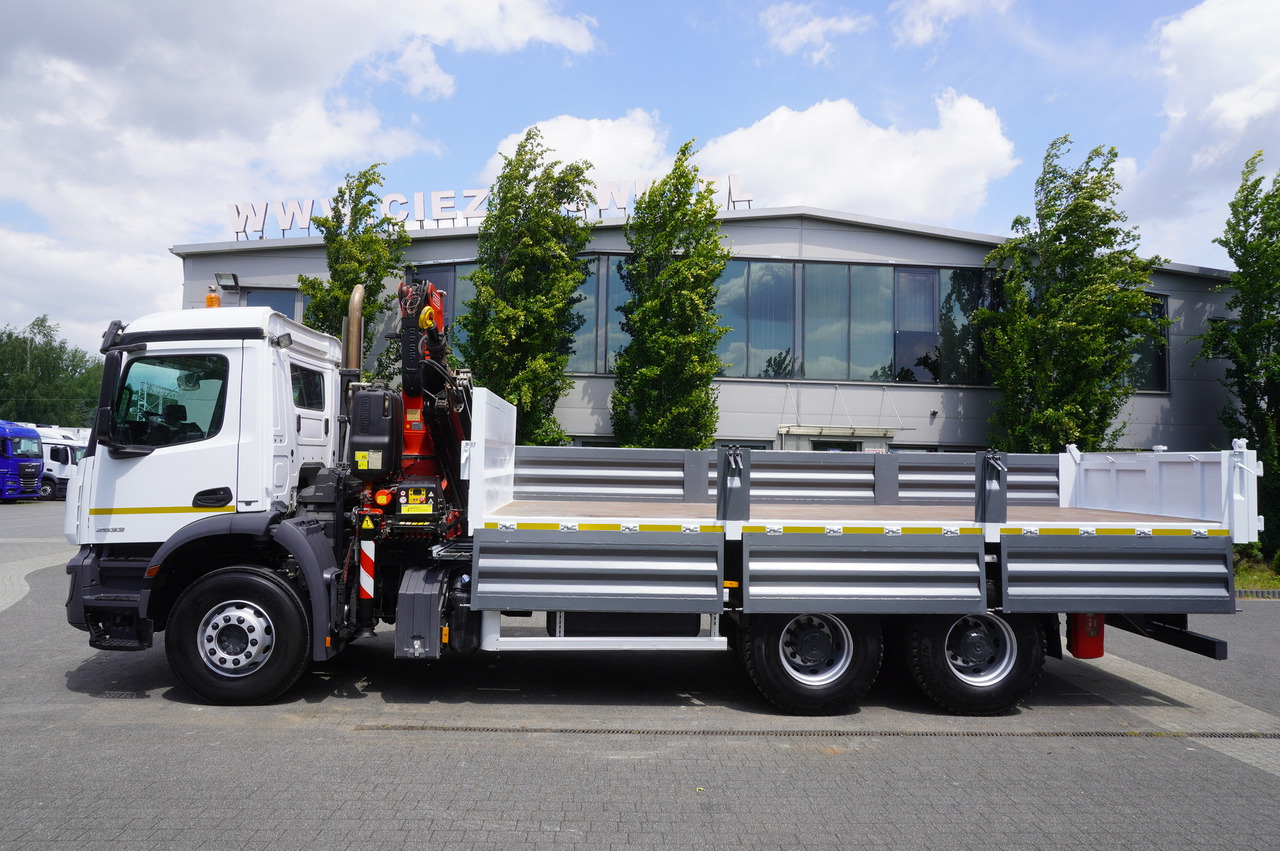 MERCEDES-BENZ AROCS 2633 6x4 / 5.5 T crane FASSI F135 / Tipper 15 EPAL - משאית צד נופל/ שטוחה, משאית מנוף: תמונה 4 MERCEDES-BENZ AROCS 2633 6x4 / 5.5 T crane FASSI F135 / Tipper 15 EPAL - משאית צד נופל/ שטוחה, משאית מנוף: תמונה 4