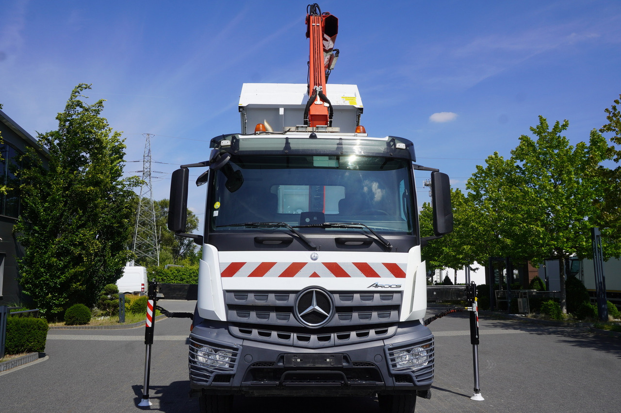 משאית מנוף MERCEDES-BENZ AROCS 2636 / Fassi F155A.0.22 crane 6t / 120 tho. km / 3-sided dump truck / 2 x Bordmatic: תמונה 11