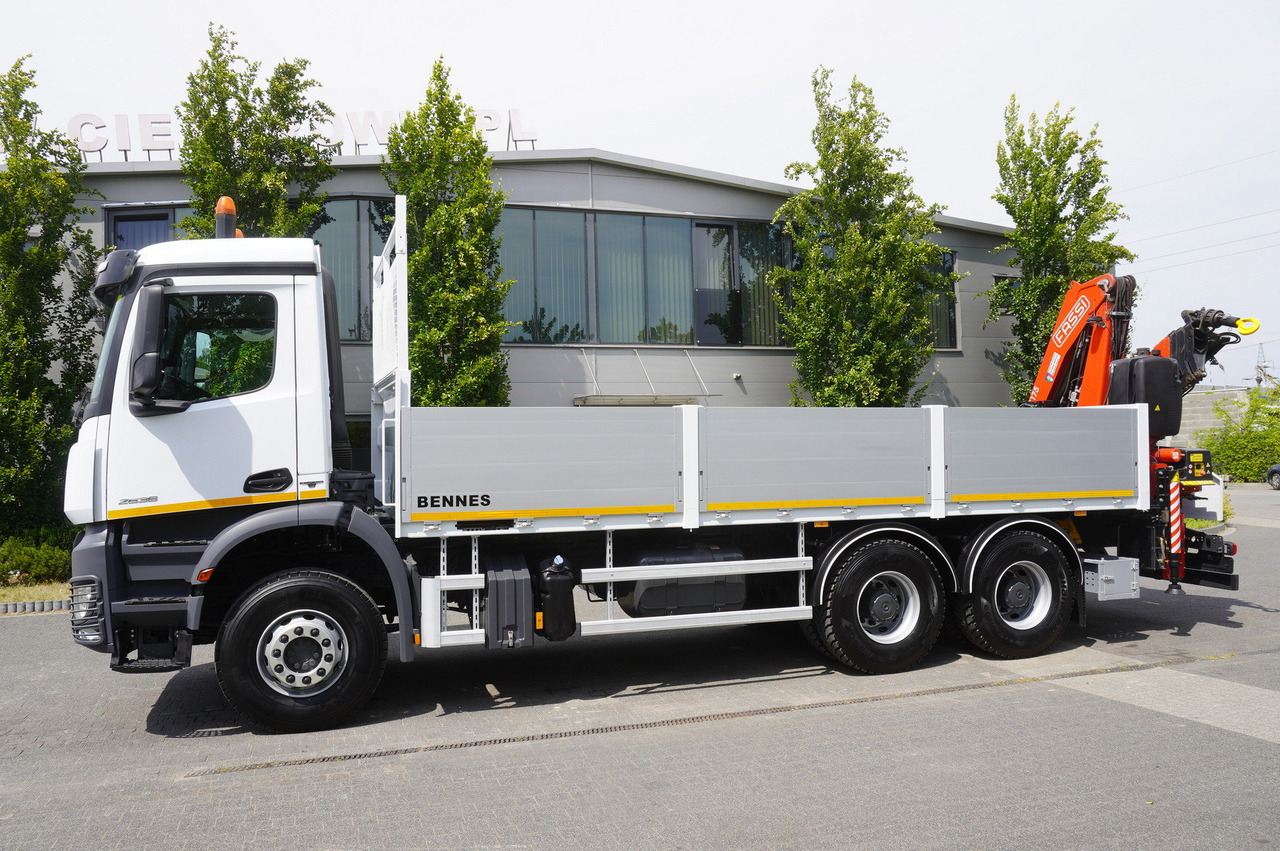 MERCEDES-BENZ AROCS 2636 Flatbed / HDS FASSI F175 7.7 T / 150,000 km - משאית צד נופל/ שטוחה, משאית מנוף: תמונה 5 MERCEDES-BENZ AROCS 2636 Flatbed / HDS FASSI F175 7.7 T / 150,000 km - משאית צד נופל/ שטוחה, משאית מנוף: תמונה 5