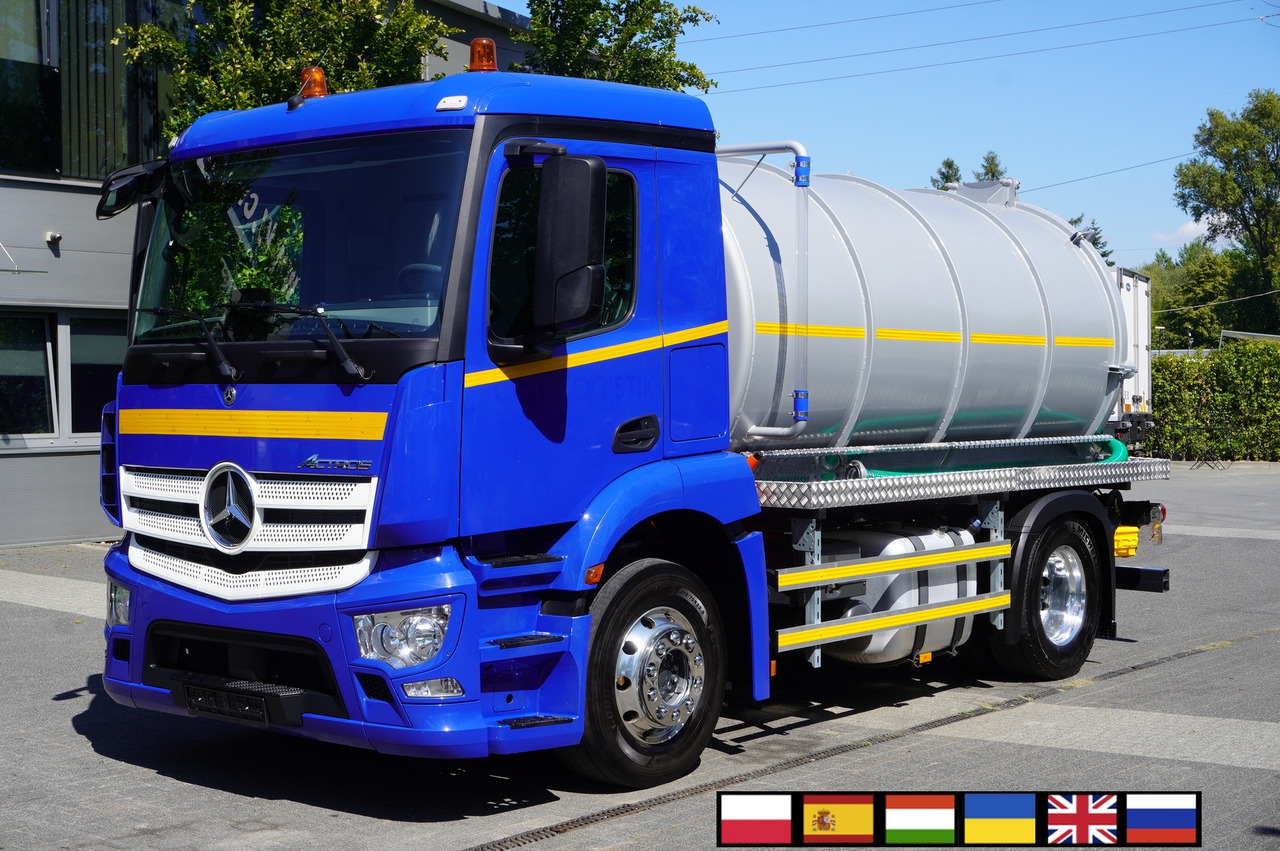 MERCEDES-BENZ Actros 18.35 LS / Body NEW septic tank (08/2025) 11000 l / 280000 kilometers! - מכל תערובת: תמונה 1 MERCEDES-BENZ Actros 18.35 LS / Body NEW septic tank (08/2025) 11000 l / 280000 kilometers! - מכל תערובת: תמונה 1