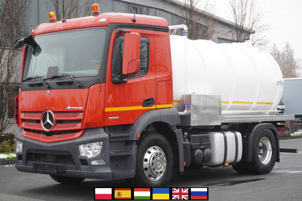 MERCEDES-BENZ Actros 1833 / 260 tho. km / NEW septic tank 11000 l - משאית מכל: תמונה 1 MERCEDES-BENZ Actros 1833 / 260 tho. km / NEW septic tank 11000 l - משאית מכל: תמונה 1