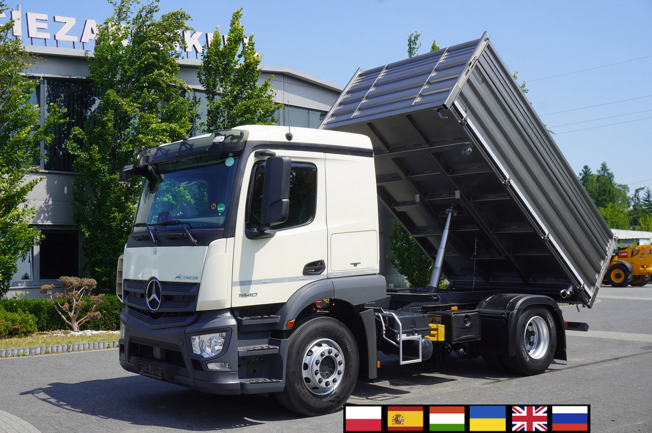 MERCEDES-BENZ Actros 1840 / New 3-side tipper 10 EPAL / Diff. lock / Load cap 10 t - מזהיר: תמונה 1 MERCEDES-BENZ Actros 1840 / New 3-side tipper 10 EPAL / Diff. lock / Load cap 10 t - מזהיר: תמונה 1