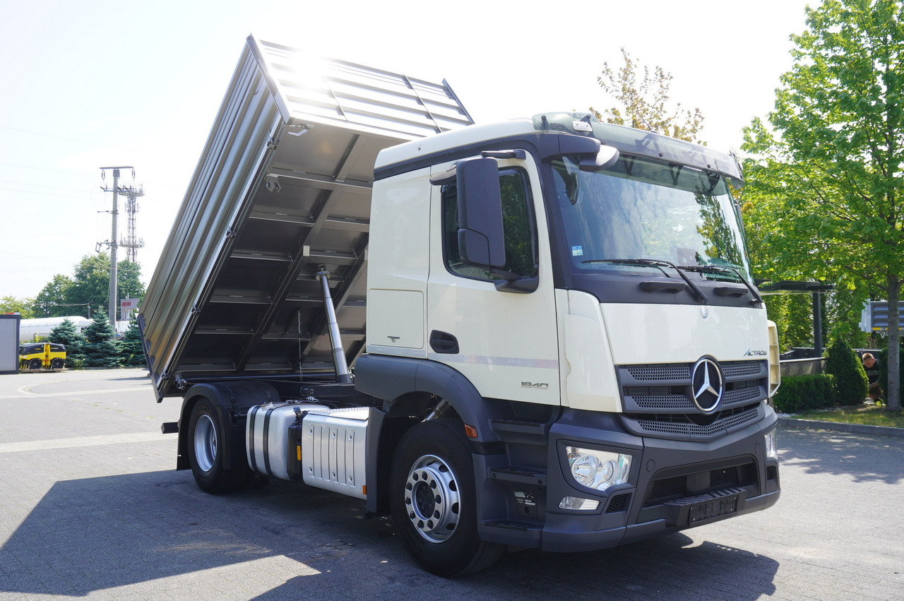 מזהיר MERCEDES-BENZ Actros 1840 / New 3-side tipper 10 EPAL / Diff. lock / Load cap 10 t: תמונה 7