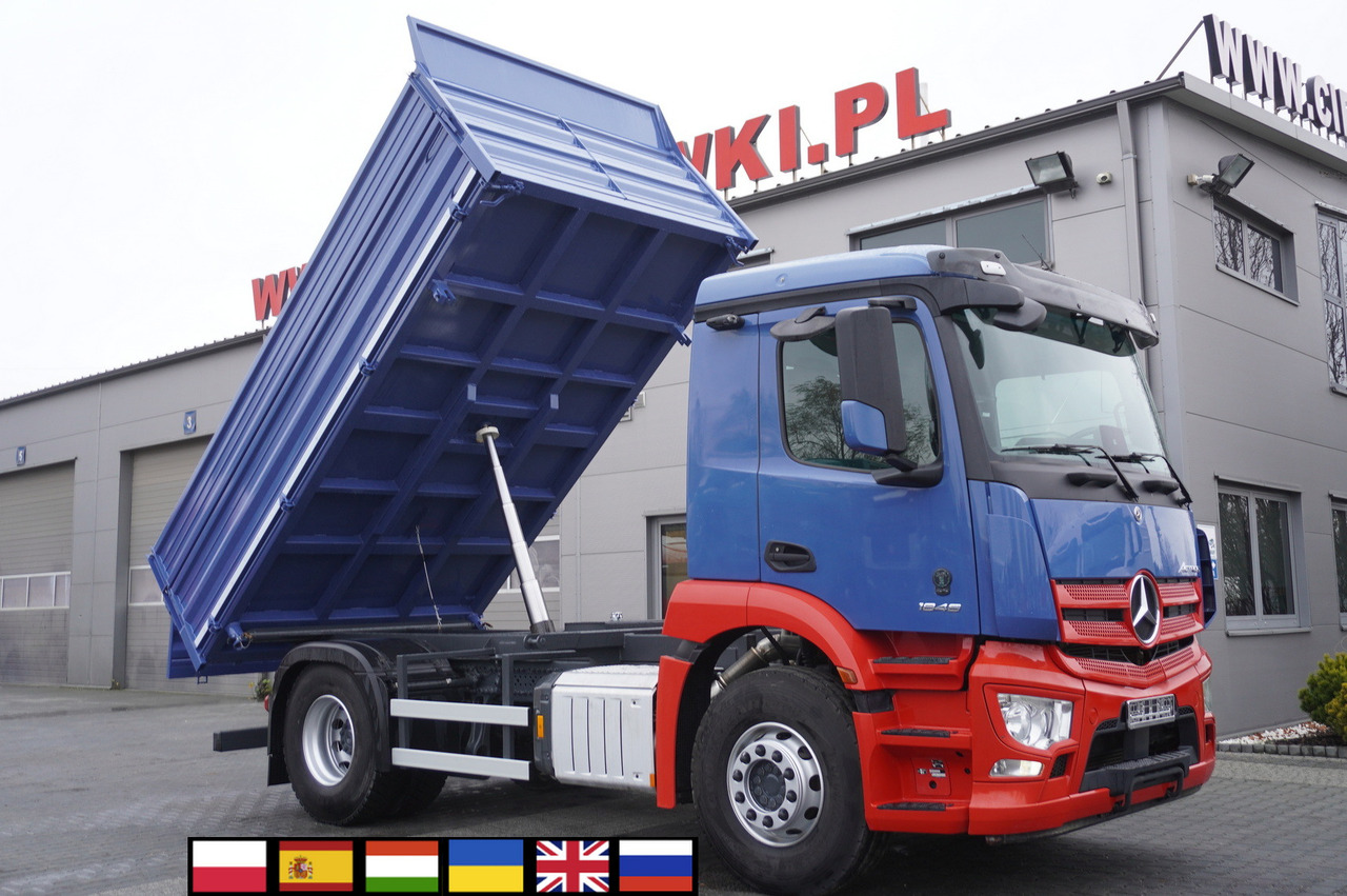 MERCEDES-BENZ Actros 1846 4×2 / NEW 3-sided tipper / 10 t load cap / Diff. lock - מזהיר: תמונה 1 MERCEDES-BENZ Actros 1846 4×2 / NEW 3-sided tipper / 10 t load cap / Diff. lock - מזהיר: תמונה 1