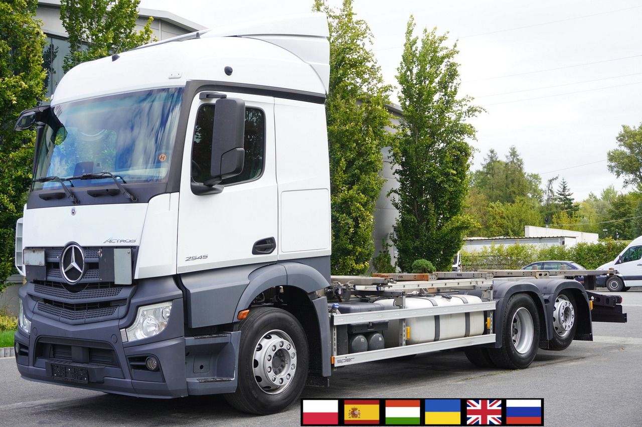 MERCEDES-BENZ Actros 2545 6×2 MP5 / Full ADR / 2 units - מוביל מכולות/ משאית החלפת גוף: תמונה 1 MERCEDES-BENZ Actros 2545 6×2 MP5 / Full ADR / 2 units - מוביל מכולות/ משאית החלפת גוף: תמונה 1