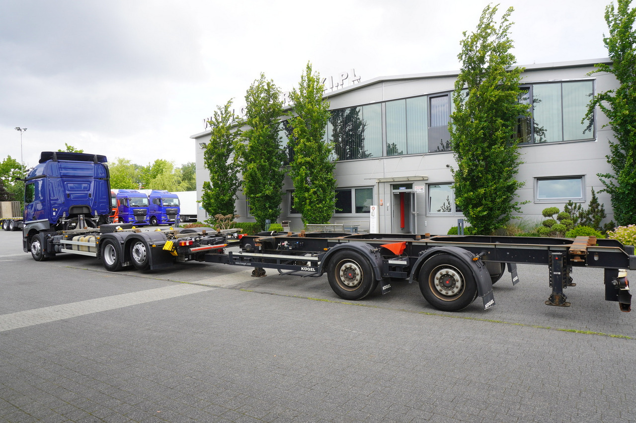 MERCEDES-BENZ Actros 2546 MP5 / BDF / 16.2 T load capacity / trailer BDF Kogel - מוביל מכולות/ משאית החלפת גוף: תמונה 3 MERCEDES-BENZ Actros 2546 MP5 / BDF / 16.2 T load capacity / trailer BDF Kogel - מוביל מכולות/ משאית החלפת גוף: תמונה 3