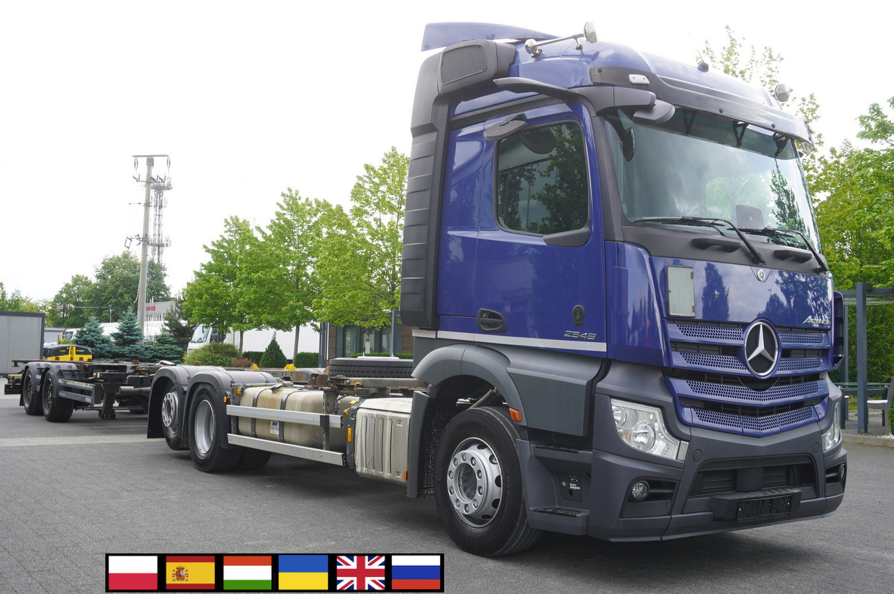 MERCEDES-BENZ Actros 2546 MP5 / BDF / 16.2 T load capacity / trailer BDF Kogel - מוביל מכולות/ משאית החלפת גוף: תמונה 1 MERCEDES-BENZ Actros 2546 MP5 / BDF / 16.2 T load capacity / trailer BDF Kogel - מוביל מכולות/ משאית החלפת גוף: תמונה 1