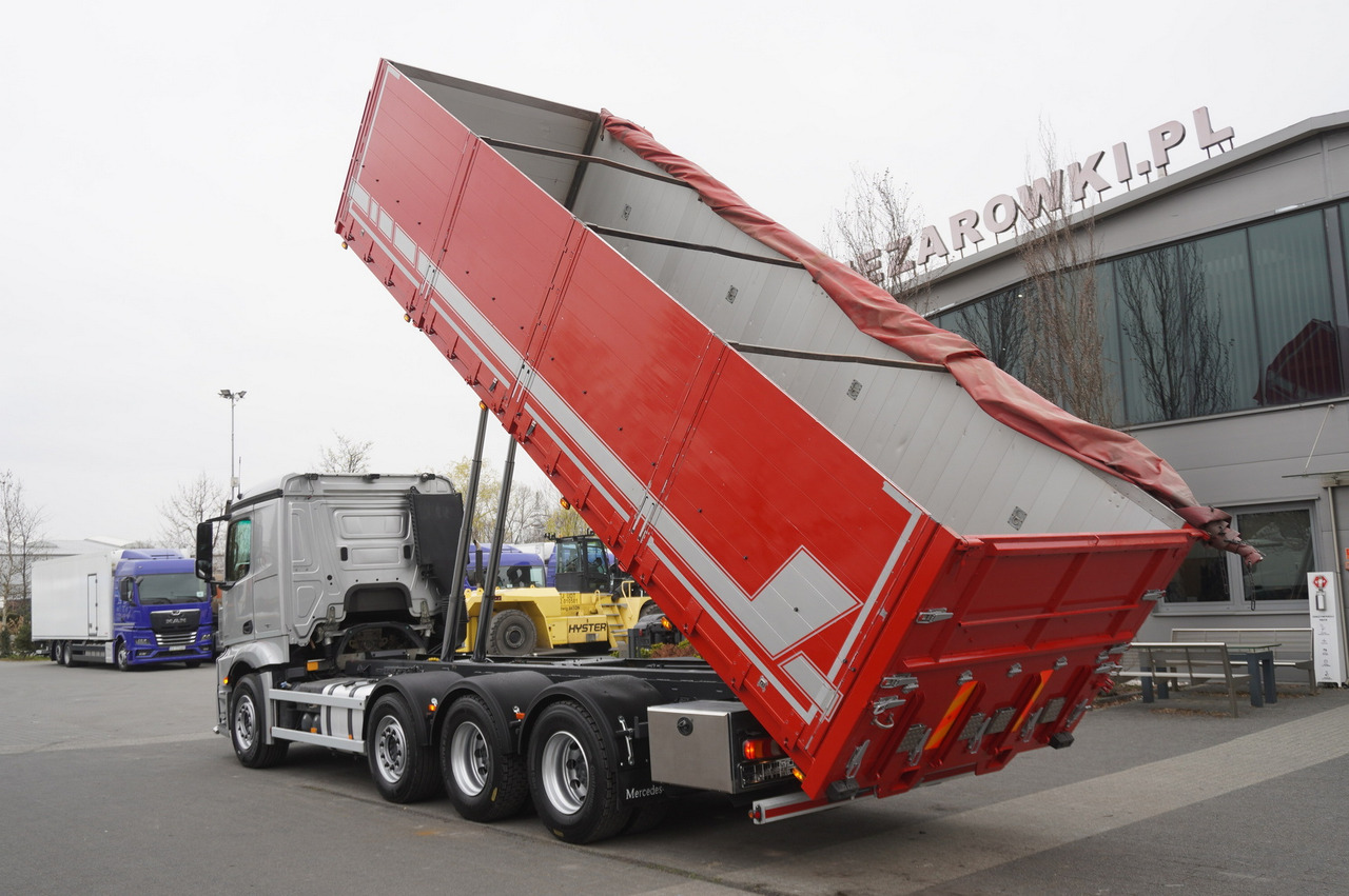 MERCEDES-BENZ Actros 3563 8x4 / Tipper for grain 20 t load capacity - משאית צד נופל/ שטוחה: תמונה 5 MERCEDES-BENZ Actros 3563 8x4 / Tipper for grain 20 t load capacity - משאית צד נופל/ שטוחה: תמונה 5