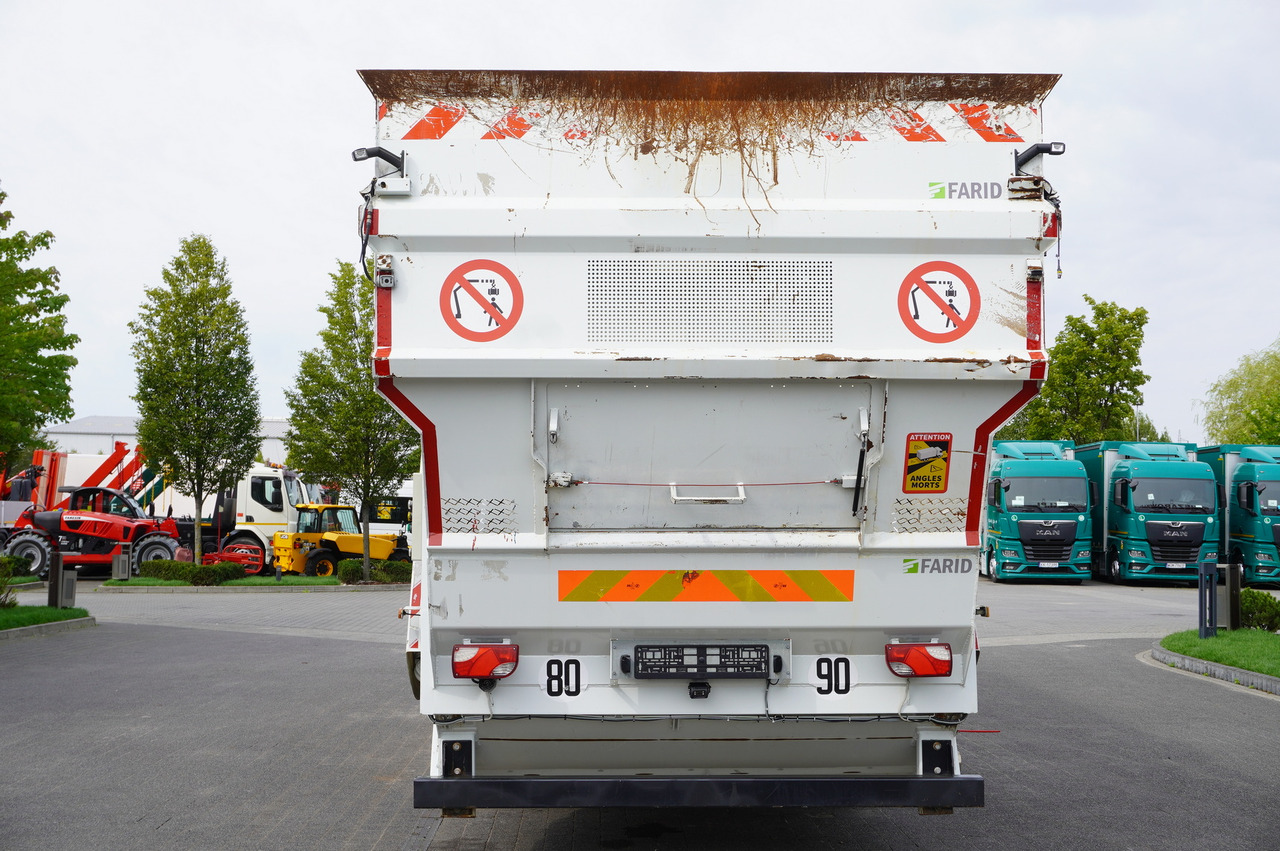 MERCEDES-BENZ Antos 3240 8x2 / Tajfun 5T crane / Farid Industries garbage truck/ 3 steered axles - משאית מנוף: תמונה 5 MERCEDES-BENZ Antos 3240 8x2 / Tajfun 5T crane / Farid Industries garbage truck/ 3 steered axles - משאית מנוף: תמונה 5