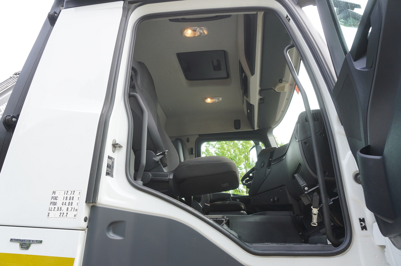 משאית צד נופל/ שטוחה, משאית מנוף MERCEDES-BENZ Arocs 1833 / 87,000 km!!! / Hds HIAB X-DUO 128 B-2 / three-sided tipper: תמונה 29