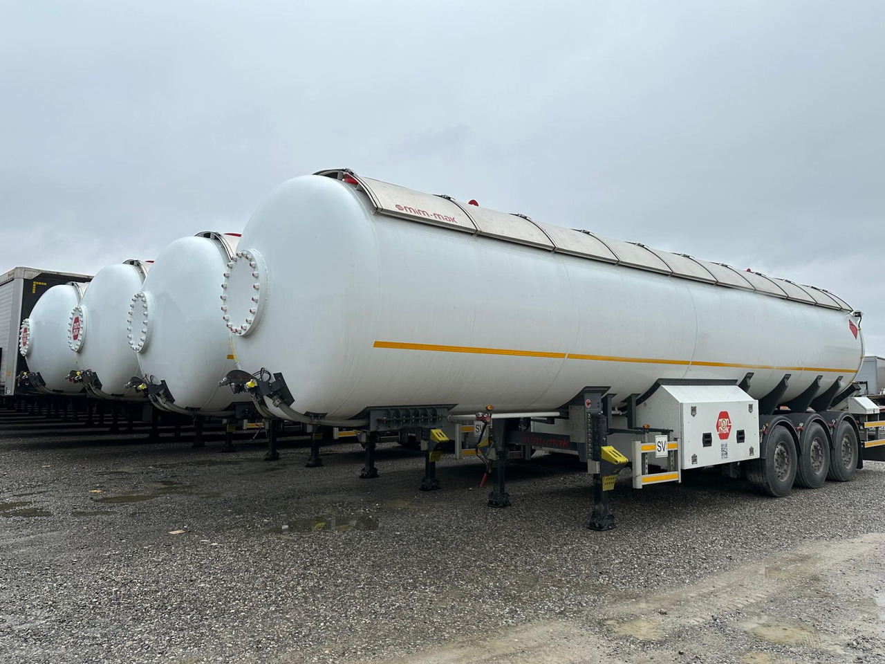 MIMMAK Gas tank semi-trailer MM312 / 2024 / 4 units - סמיטריילר מכל: תמונה 2 MIMMAK Gas tank semi-trailer MM312 / 2024 / 4 units - סמיטריילר מכל: תמונה 2